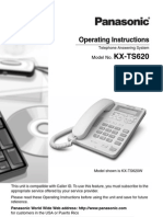 KX-TS620: Operating Instructions