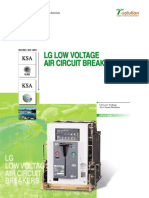 ISO 9001, ISO 14001: LG Low Voltage Air Circuit Breakers