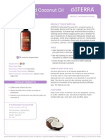 Doterra Fractionated Coconut Oil