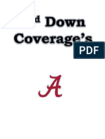 Alabama 3rd Down Coverages