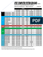 StarTec Price List