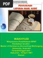 Penyusunan Laporan Hasil Audit PDF