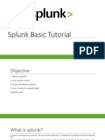 Splunk Basic Tutorial (Admin + Developer)