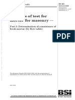 041 BS en 1015-3-1999 Determination of Consistence of Fresh Mortar