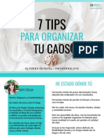 001 Manual 7 Tips para Organizar Tu Caos PDF