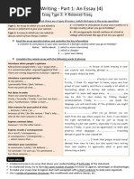 Complete FCE - U3L2 - Essay Type 2