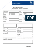 Application Form (Chev/1)