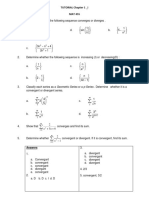 TUTORIAL Chapter 1 - I MAT 455: Answers