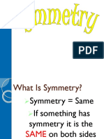 Symmetry Area and Perimeter