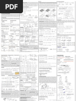 CheatSheet CA