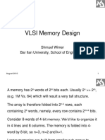 VLSI Memory Design