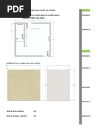 Calculo de Pisos e Azulejos 2