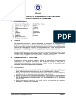 AC-303 - Contabilidad Básica I - Contabilidad