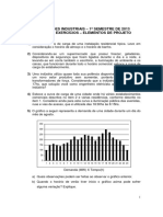 Lista de Exercicios 1 Industrial 1s