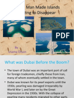 Dubai: Man Made Islands Waiting To Disappear: By: Usama Ehsan