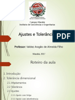 Desenho Técnico (Ajustes e Tolerâncias)