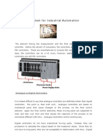 Controller System For Industrial Automation: Analogue Vs Digital Controllers