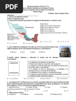 Exam. Primer Bloque Historia de México