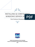 Installing & Configuring Windows Server 2012 R2: Tulus Pardamean Simanjuntak