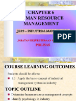 Chapter 6 Human Resource Management PDF