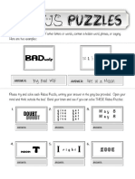 Ideas RebusWuzzlePuzzleWorksheet PDF