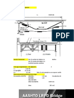 Cálculo de Puentes de Sección Compuesta-AASHTO