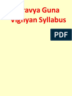 Dravya Guna Vignyan Syllabus PPT - ORIGINAL