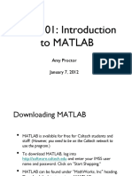 Mat Lab Tutorial