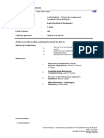 Fault Analysis-Electronic Equipment Troubleshooting & Repair - PSMB