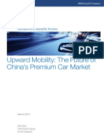 Upward Mobility The Future of Chinas Premium Car Market