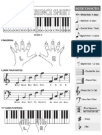 Piano Reference Sheet