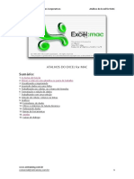 Atalhos Do Excel For MAC PDF