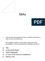 Hematology SBA