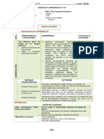 Sesiones Julio I Parte - 4°