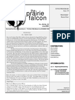 June 2002 Prairie Falcon Northern Flint Hills Audubon Society