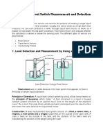 Float and Capacitance Level Sensor