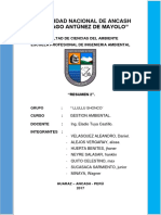 Sistema de Gestión Ambiental Regional y Local