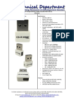 (Wu Neta 039 Zi) Usb Wi Fi Dongle (Wireless N (802.11n) )