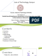 SWAT Hydrological Modelling