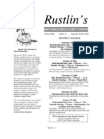 Sep-Oct 2004 Rustlin's Newsletter Prairie and Timbers Audubon Society 