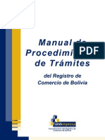 Manual de Procedimientos de Tramites