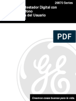 Manual Tel General Electric 29871 - ES