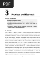 Unidad 3 Pruebas de Hipótesis PDF