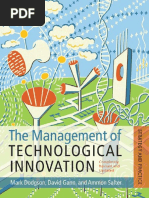 The Management of Technological Innovation Strategy and Practice (2008)