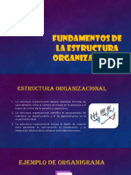 Fundamentos de La Estructura Organizacional