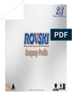 Rovski Company Profile