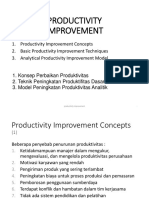 Kuliah 6 Productivity Improvement