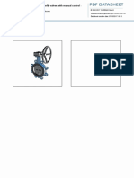 Centred Disc Butterfly Valves With Manual Control - MN/MR Reducers