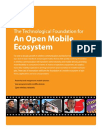 An Open Mobile Ecosystem