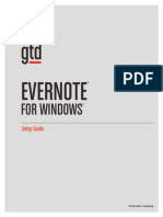 GTD Evernote Windows Letter